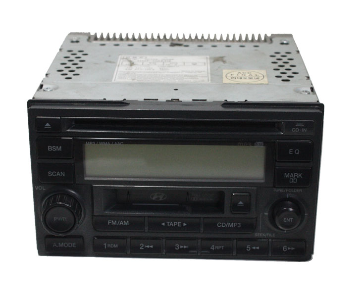 (R4TS) 구형투싼군  MP3 CD  TAPE  오디오 HMP-280KDS(96180-26800) 자출 중고